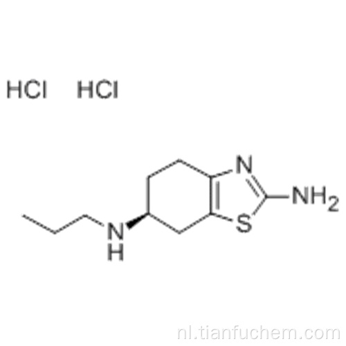 2,6-Benzothiazolediamine, 4,5,6,7-tetrahydro-N6-propyl-, hydrochloride (1: 2), (57193410,6S) CAS 104632-25-9